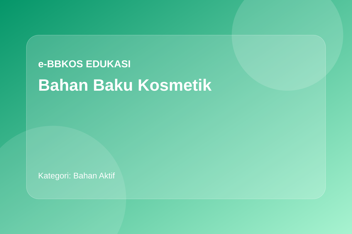 Retinoid dalam Kosmetik: Kenali Manfaat dan Perhatian Penggunaan