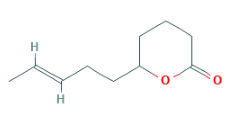 Tetrahydro-6-pent-3-enyl-pyran-2-one