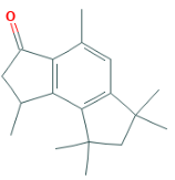 Tetrahydro-hexamethyl-as-indacen-3-one