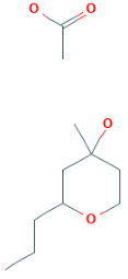 Tetrahydro-methyl-propyl-pyran-4-olacetate