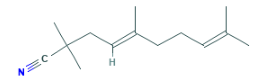 Tetramethyl-4,8-decadienenitrile
