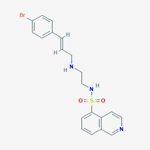 Bromophenyl Propenaminoethyl Isoquinolinesulfonamide HCl