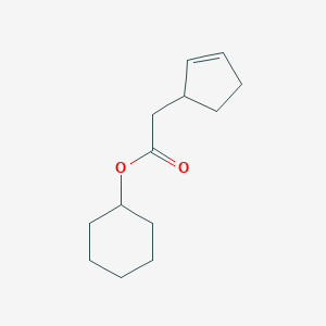 Cyclohexyl Cyclopenteneacetate