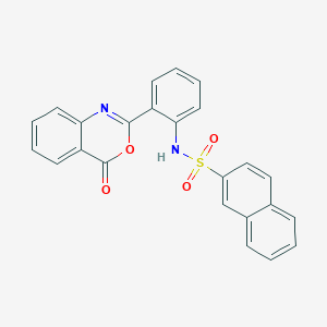 Oxobenzoxazinyl Naphthalene Sulfoanilide