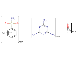Formaldehyde/Melamine/Tosylamide Copolymer
